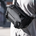 Black Six Liter ROAM Sling Front