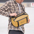 Dallol Yellow Lifestyle Image Nine Liter ROGUE Sling