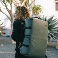 HEXAD Access Wasatch Green Backpack On
