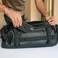 Black HEXAD Carryall Duffel On