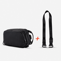 Black Large Tech Bag Back