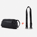 Black Large Tech Bag Back