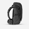 Black FERNWEH Backpack Front Side Access
