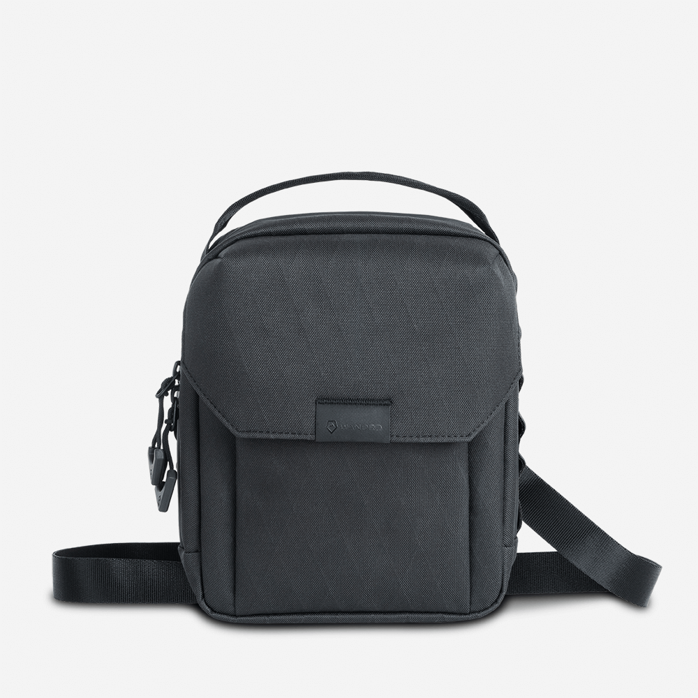Black Large X1 Crossbody Front