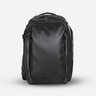 TRANSIT Travel Backpack Black Front | variant_ids: 40548722901034,40548722966570