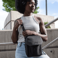 Black Large X1 Crossbody Front