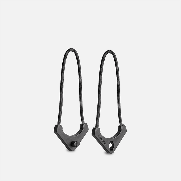 WORRYLESS™️ Locking Zipper Pullers in Black – WANDRD Store