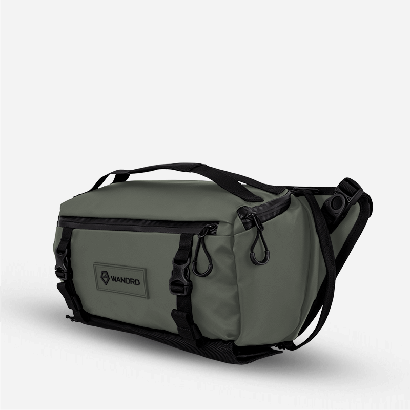 Wasatch Green Nine Liter ROGUE Sling Angled