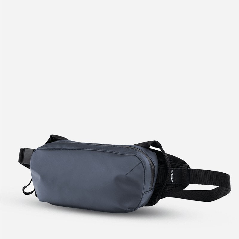 D1 Fanny Pack Agean Blue Angled