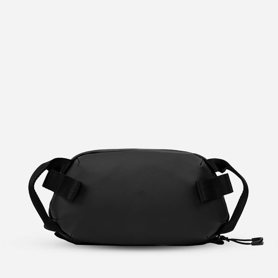 Black Medium Tech Bag Back