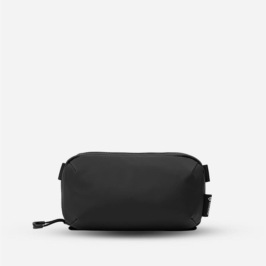 Black Small Tech Bag Front