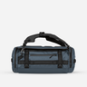 Blue HEXAD Carryall Duffel Side View | variant_ids: 31140215423018